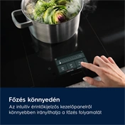 ELECTROLUX EIV634 Beépíthető Indukciós Főzőlap, 60cm, Fekete