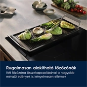 ELECTROLUX EIV634 Beépíthető Indukciós Főzőlap, 60cm, Fekete