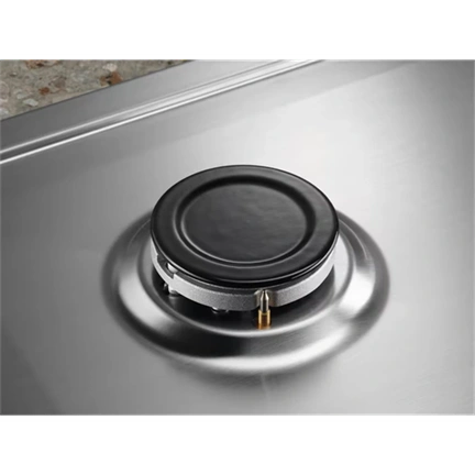 ELECTROLUX KGS6404SX Slim Side Control beépíthető gáz főzőlap, 60cm
