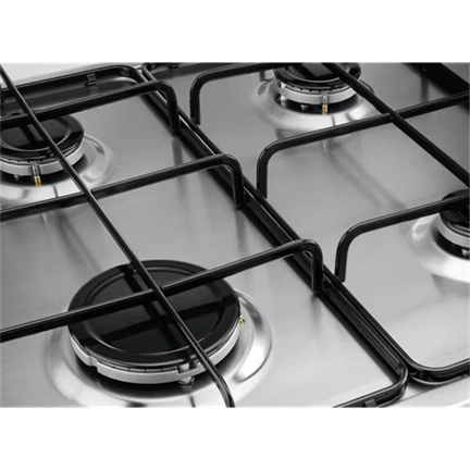 ELECTROLUX KGS6404SX Slim Side Control beépíthető gáz főzőlap, 60cm