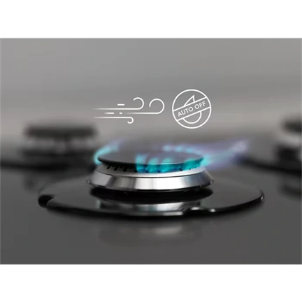 ELECTROLUX KGS6404SX Slim Side Control beépíthető gáz főzőlap, 60cm