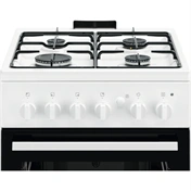 ELECTROLUX LKG500013W Gáztűzhely, 55L, 4 főzőzóna, 50x60cm, Fehér