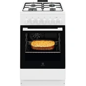 ELECTROLUX LKK520032W Kombinált tűzhely, 57L, Multi 5, 50x60cm, Fehér