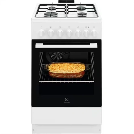 ELECTROLUX LKK520032W Kombinált tűzhely, 57L, Multi 5, 50x60cm, Fehér