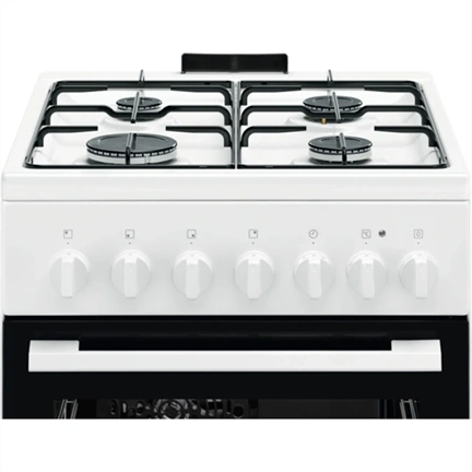 ELECTROLUX LKK520032W Kombinált tűzhely, 57L, Multi 5, 50x60cm, Fehér