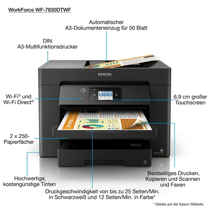 EPSON WorkForce WF-7830DTWF