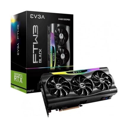 EVGA GeForce RTX 3090 Ti FTW3 Black Gaming 24GB GDDR6X