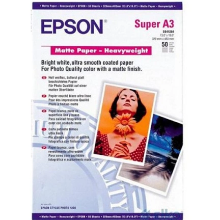 Epson Matte Paper Heavy Weight 167g A3 50lap