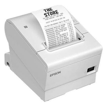 Epson TM-T88VII (111) blokknyomtató: USB, Eth, Serial, PS, Buzz, White