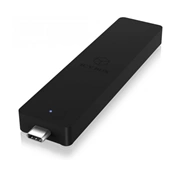 External M.2 USB 3.1 (Gen2) enclosure with sliding mechanism