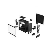 FRACTAL DESIGN Pop XL Air - RGB Black TG Clear