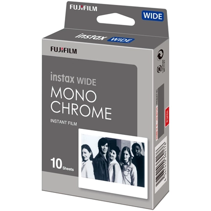 FUJIFILM Instax WIDE Monochrome (10lap)