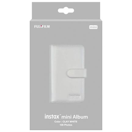 FUJIFILM INSTAX MINI 13 ALBUM CLAY WHITE