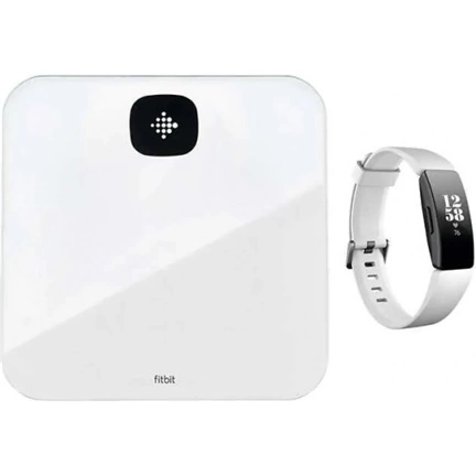 Fitbit Aria Air Bundle Inspire HR White