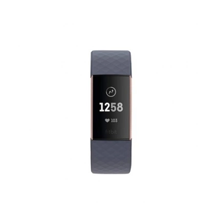 Fitbit Charge 3 Rosegold / Blue Grey