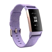 Fitbit Charge 3 Special Edition (NFC) okosóra Lavender Woven