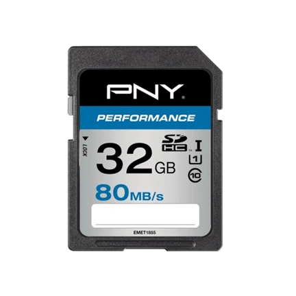 Flash card SD  32GB PNY Performance C10