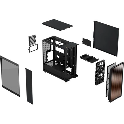 Fractal Design North Charcoal Black TGD
