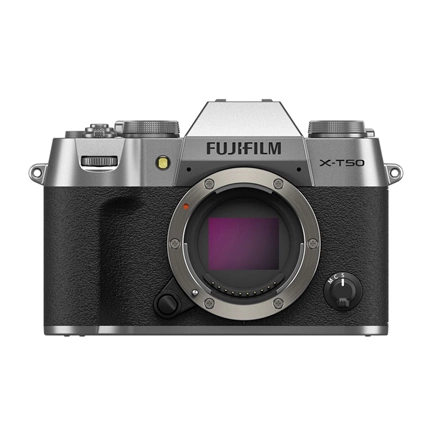 Fujifilm X-T50 MILC fényképezőgép váz (ezüst)