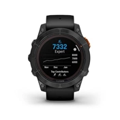 GARMIN Fenix 7 Pro Solar - Slate Grey with Black Band