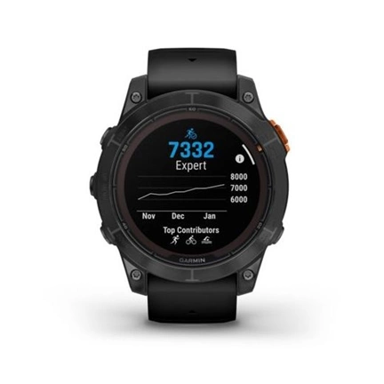 GARMIN Fenix 7 Pro Solar - Slate Grey with Black Band