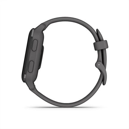 GARMIN Venu Sq 2 - Slate Aluminium Bezel with Shadow Grey Case and Silicone Band