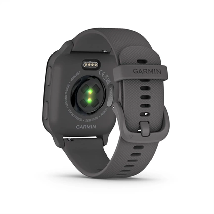 GARMIN Venu Sq 2 - Slate Aluminium Bezel with Shadow Grey Case and Silicone Band