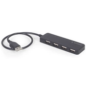 Gembird 4 portos USB hub, fekete