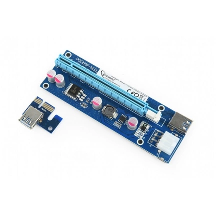 GEMBIRD PCI-Express riser add-on card, PCI-ex 6-pin power connector