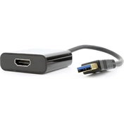 GEMBIRD USB to HDMI display adapter, black