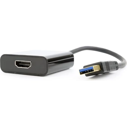 GEMBIRD USB to HDMI display adapter, black