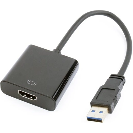 GEMBIRD USB to HDMI display adapter, black