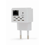 GEMBIRD Wi-Fi repeater, 300 Mbps, white