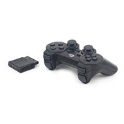 GEMBIRD Wireless dual vibration gamepad, PS2/ PS3 / PC