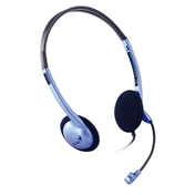 GENIUS Headphone HS-02B Fülhallgató +  mikrofon