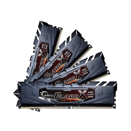 G.SKILL Flare X DDR4 3200MHz CL16 32GB Kit4 (4x8GB) AMD Black