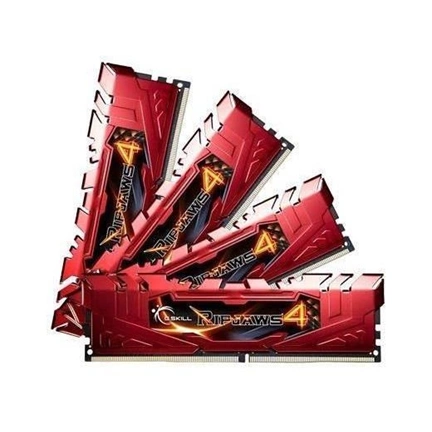 G.SKILL Ripjaws 4 DDR4 2666MHz CL15 32GB Kit4 (4x8GB) Red