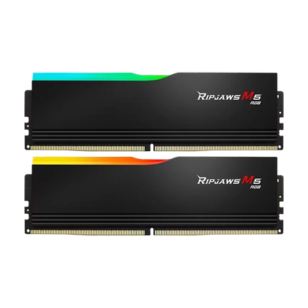 G.SKILL Ripjaws M5 RGB 32GB Kit2 (2 x 16GB) DDR5 6000 Mhz 36-44-44-96 1.35V Black
