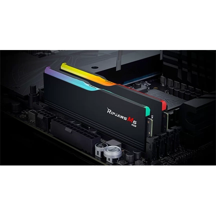 G.SKILL Ripjaws M5 RGB 32GB Kit2 (2 x 16GB) DDR5 6000 Mhz 36-44-44-96 1.35V Black