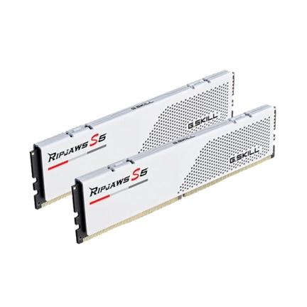 G.SKILL Ripjaws S5 DDR5 5600MHz CL30 64GB Kit2 (2x32GB) Intel XMP White