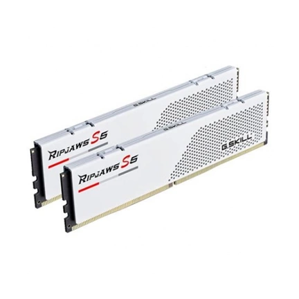 G.SKILL Ripjaws S5 DDR5 5600MHz CL36 32GB Kit2 (2x16GB) Intel XMP White