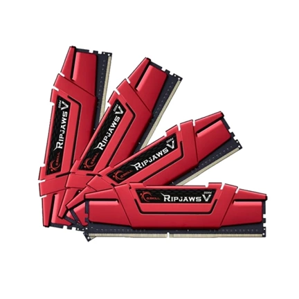 G.SKILL Ripjaws V DDR4 2133MHz CL15 64GB Kit4 (4x16GB) Intel XMP Red