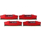 G.SKILL Ripjaws V DDR4 2666MHz CL15 32GB Kit4 (4x8GB) Intel XMP Red