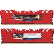 G.SKILL Ripjaws V DDR4 2666MHz CL15 64GB Kit4 (4x16GB) Intel XMP Red