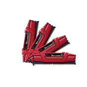 G.SKILL Ripjaws V DDR4 3000MHz CL16 64GB Kit4 (4x16GB) Intel XMP Red