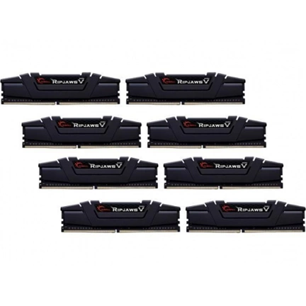 G.SKILL Ripjaws V DDR4 3200MHz CL16 256GB Kit8 (8x32GB) Intel XMP Black