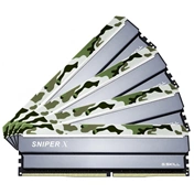G.SKILL Sniper X DDR4 3000MHz CL16 64GB Kit4 (4x16GB) Intel XMP Classic Camo