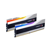 G.SKILL Trident Z5 RGB DDR5 5600MHz CL28 32GB Kit2 (2x16GB) Intel XMP Silver G.SKILL Trident Z5 RGB DDR5 5600MHz CL28 32GB Kit2 (2x16GB) Intel XMP Silver
