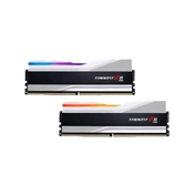 G.SKILL Trident Z5 RGB DDR5 6000MHz CL32 64GB Kit2 (2x32GB) Intel XMP Silver G.SKILL Trident Z5 RGB DDR5 6000MHz CL32 64GB Kit2 (2x32GB) Intel XMP Silver