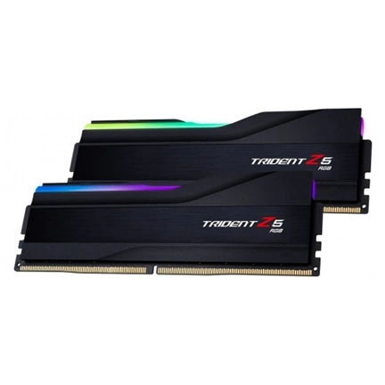 G.SKILL Trident Z5 RGB DDR5 6000MHz CL40 32GB Kit2 (2x16GB) Intel XMP Black G.SKILL Trident Z5 RGB DDR5 6000MHz CL40 32GB Kit2 (2x16GB) Intel XMP Black
